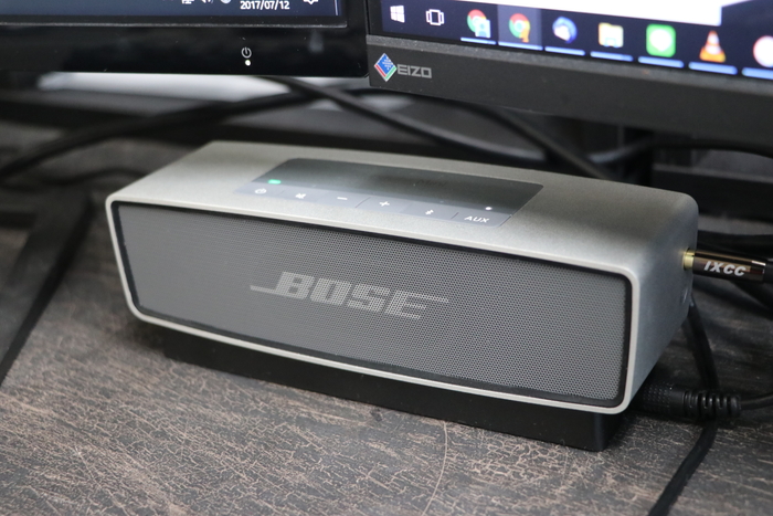 確かな音質と圧倒的な重低音を手のひらの上に。Bose SoundLink Mini 