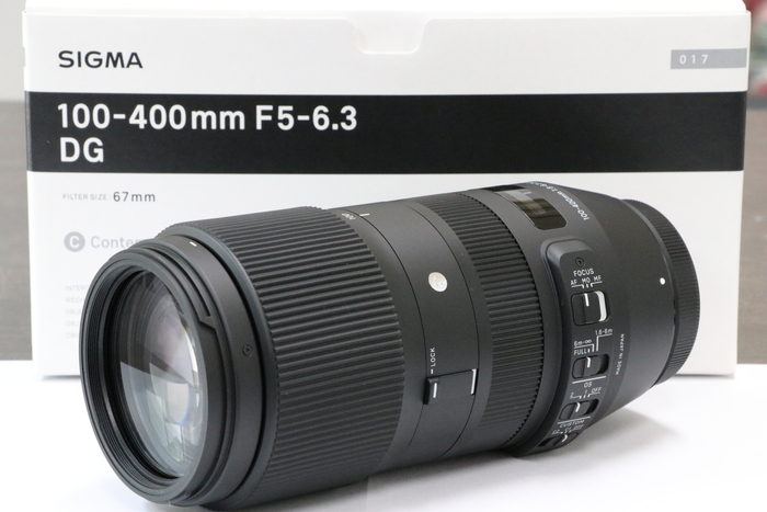 レビュー】SIGMA 100-400mm F5-6.3 DG OS HSMを入手！ライトバズーカの