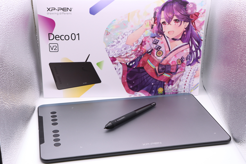 【新品・未使用・未開封】XP-Pen ペンタブレット Deco01 V2 記念版